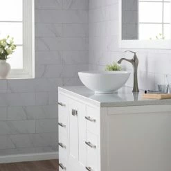 Hot Sale 🎉 Kraus USA, Inc. Elavo Ceramic Round Vessel White Sink 🤩 -Bathroom Sinks Shop 0131a8640254a7a1 6285 w800 h800 b0 p0