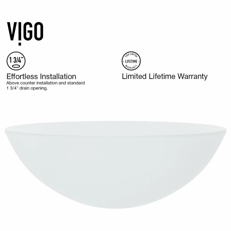 Coupon ๐ VIGO White Frost Glass Vessel Sink And Waterfall Faucet Set, Brushed Nickel ๐ 10 Coupon ๐ VIGO White Frost Glass Vessel Sink And Waterfall Faucet Set, Brushed Nickel ๐ - Image 8