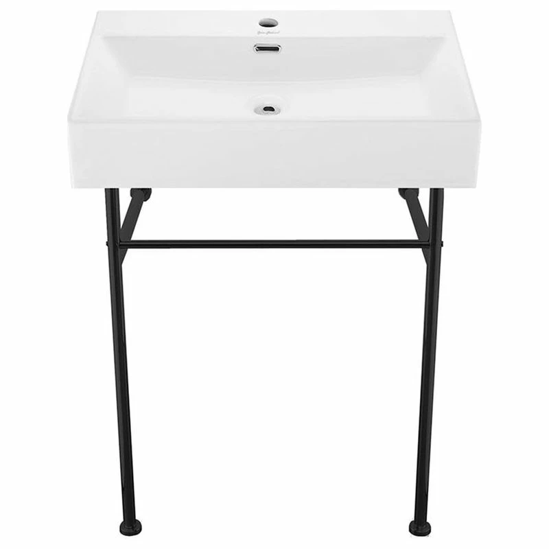 Flash Sale ๐ Swiss Madison SM-CS771 Claire 24" Rectangular Ceramic Console - Matte Black โ๏ธ 7 Flash Sale ๐ Swiss Madison SM-CS771 Claire 24" Rectangular Ceramic Console - Matte Black โ๏ธ - Image 5