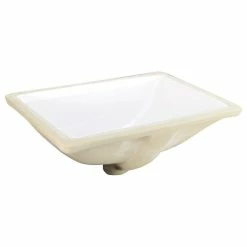 Outlet ⭐ Nantucket Sinks 16"x11" Undermount Ceramic Sink, White 😍 -Bathroom Sinks Shop 0651d5520cdc17b8 9545 w800 h800 b1 p0