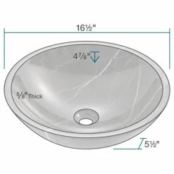 Buy 🔥 MR Direct Sinks And Faucets Marble Vessel Sink, Sink Only, No Additional Accessories 🎁 -Bathroom Sinks Shop 076165310c411259 8072 w800 h800 b1 p0