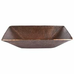 Top 10 🧨 Premier Copper Products 17" Modern Rectangle Hand Forged Old World Copper Vessel Sink ✨