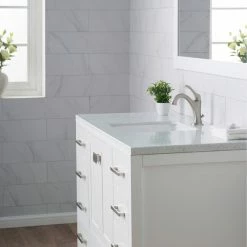 New 🎉 Kraus USA, Inc. Elavo Ceramic Square Undermount Bathroom Sink, White ⭐ -Bathroom Sinks Shop 1121c37a0254a7c3 6211 w800 h800 b0 p0