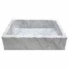 Top 10 🥰 Eden Bath - Vessel Sinks Rustic White Carrara Marble Rectangular Bathroom Vessel Sink, 20"x15" 🤩 2 Top 10 🥰 Eden Bath - Vessel Sinks Rustic White Carrara Marble Rectangular Bathroom Vessel Sink, 20"x15" 🤩 -Bathroom Sinks Shop 124180c60f454b7c 7101 w800 h800 b1 p0