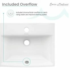 Flash Sale 🥰 Swiss Madison Sublime Compact Ceramic Wall Hung Sink 😉 -Bathroom Sinks Shop 13416b040230b373 7492 w800 h800 b1 p0