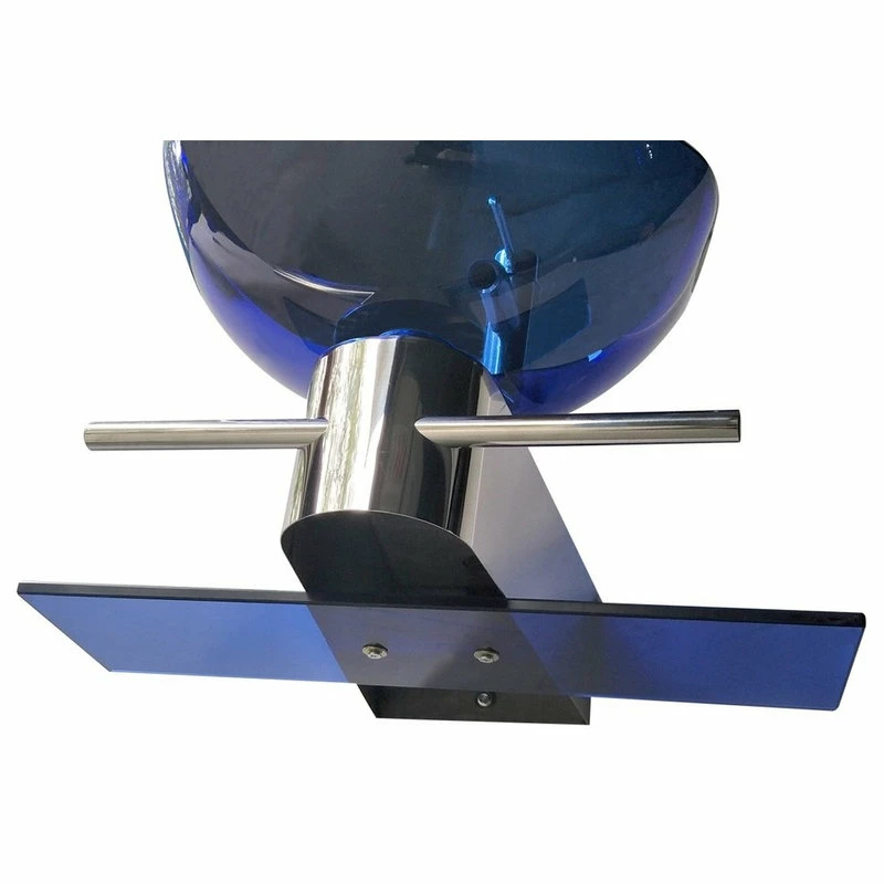 Best reviews of ๐ Renovators Supply Manufacturing Blue Glass Wall Mount Sink Lotus Design With Chrome Faucet, Drain And Towel Bar ๐งจ 6 Best reviews of ๐ Renovators Supply Manufacturing Blue Glass Wall Mount Sink Lotus Design With Chrome Faucet, Drain And Towel Bar ๐งจ - Image 4