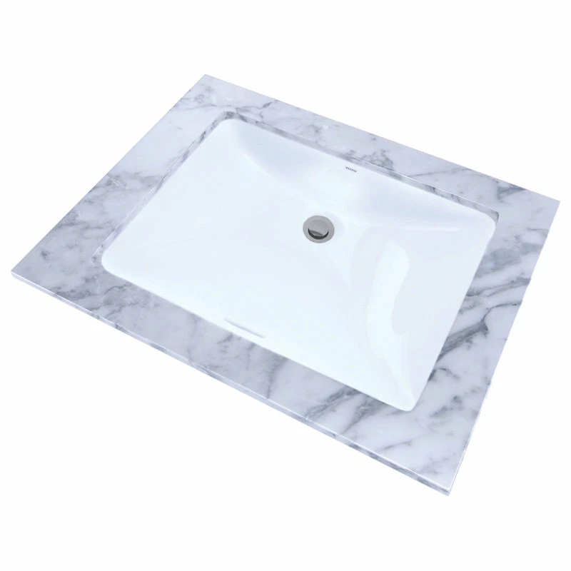 Deals ๐ TOTO LT1535G#01 Rectangular Undercounter Sink With Overflow, White ๐ 5 Deals ๐ TOTO LT1535G#01 Rectangular Undercounter Sink With Overflow, White ๐ - Image 3