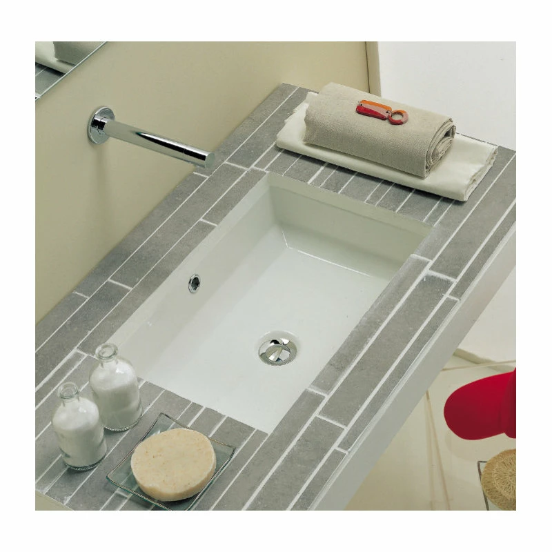 Wholesale โ๏ธ Contempo Living Rectrangle Undermount Large Ceramic Lavatory Vanity Bathroom Sink Pure White, 21 ๐ 4 Wholesale โ๏ธ Contempo Living Rectrangle Undermount Large Ceramic Lavatory Vanity Bathroom Sink Pure White, 21 ๐ - Image 2