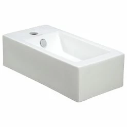 Deals 🎁 Elite Sinks Porcelain Wall-Mounted Right-Facing Sink ❤️