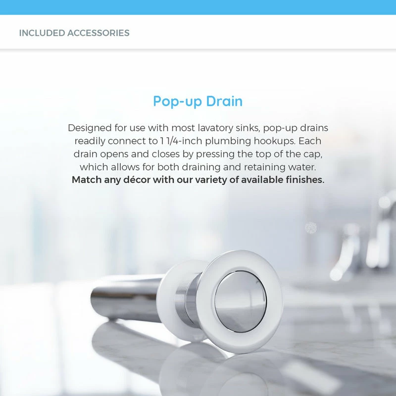 Discount ✨ MR Direct Sinks And Faucets 420 Stainless Steel Bathroom Sink, Brushed Nickel Pop-Up Drain, Ensemble 🤩 6 Discount ✨ MR Direct Sinks And Faucets 420 Stainless Steel Bathroom Sink, Brushed Nickel Pop-Up Drain, Ensemble 🤩 - Image 4