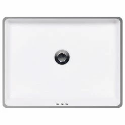 Outlet 😉 Icera USA Karo Medium Undermount Lavatory, White 🎉