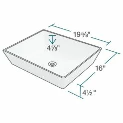 Coupon 💯 MR Direct Sinks And Faucets V370 Porcelain Vessel Sink, White, Sink Only, No Additional Accessories 🤩 -Bathroom Sinks Shop 20a1e48e0c411b67 6971 w800 h800 b1 p0