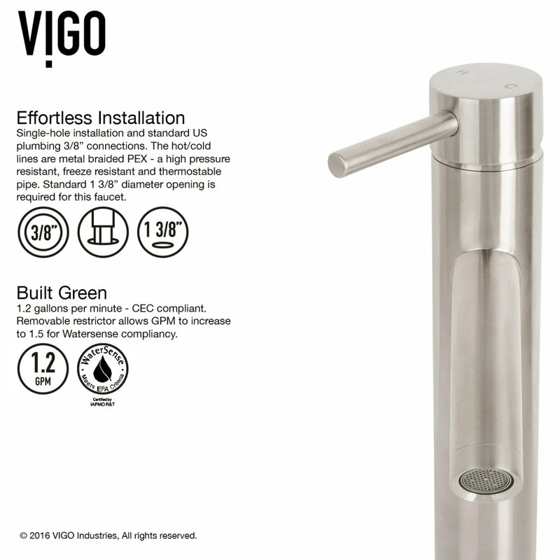 Budget ๐ฏ VIGO Crystalline Glass Vessel Bathroom Sink Set With Dior Vessel Faucet โญ 15 Budget ๐ฏ VIGO Crystalline Glass Vessel Bathroom Sink Set With Dior Vessel Faucet โญ - Image 13