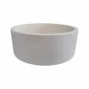 Wholesale 🎉 TashMart Cylindrical Natural Stone Vessel Sink, Limestone 😀