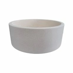 Wholesale ๐ TashMart Cylindrical Natural Stone Vessel Sink, Limestone ๐