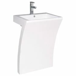 Deals ✨ Fresca Quadro Pedestal Sink, White ❤️ 9 Deals ✨ Fresca Quadro Pedestal Sink, White ❤️ -Bathroom Sinks Shop 22319bbe0f08f343 7550 w800 h800 b1 p0