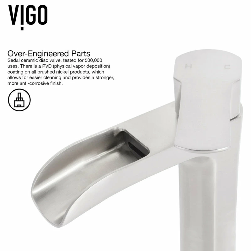 Top 10 🥰 VIGO Titanium Glass Vessel Bathroom Sink And Niko Faucet Set ❤️ 18 Top 10 🥰 VIGO Titanium Glass Vessel Bathroom Sink And Niko Faucet Set ❤️ - Image 16