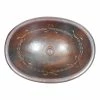 Wholesale ๐ SimplyCopper 19" Oval Copper Bathroom Sink With Barbed Wire Design With Daisy Drain ๐ 2 Wholesale ๐ SimplyCopper 19" Oval Copper Bathroom Sink With Barbed Wire Design With Daisy Drain ๐ -Bathroom Sinks Shop 23f1614701f992a3 4057 w800 h800 b1 p0
