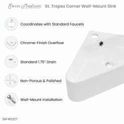 Deals ๐ Swiss Madison St Tropez Corner Wall Hung Sink ๐ฅ 18 Deals ๐ Swiss Madison St Tropez Corner Wall Hung Sink ๐ฅ -Bathroom Sinks Shop 279116b001c0dabb 8960 w800 h800 b1 p0