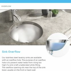 Discount ✨ MR Direct Sinks And Faucets 420 Stainless Steel Bathroom Sink, Brushed Nickel Pop-Up Drain, Ensemble 🤩 11 Discount ✨ MR Direct Sinks And Faucets 420 Stainless Steel Bathroom Sink, Brushed Nickel Pop-Up Drain, Ensemble 🤩 -Bathroom Sinks Shop 2da199010c6dabf2 1220 w800 h800 b0 p0