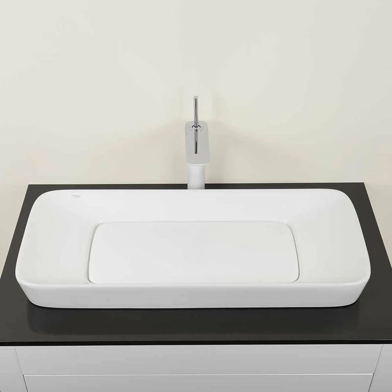 Deals ๐ Ronbow Corp. 31" Level Rectangular Ceramic Vessel Above Counter Sink, White ๐ 4 Deals ๐ Ronbow Corp. 31" Level Rectangular Ceramic Vessel Above Counter Sink, White ๐ - Image 2