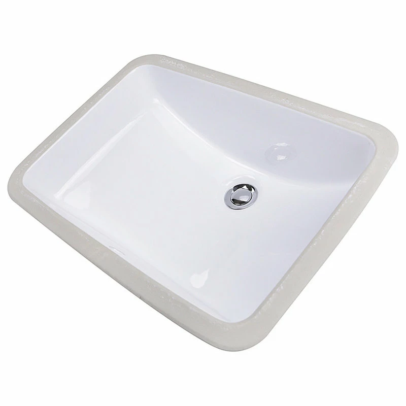Flash Sale ๐ Nantucket Sinks 18"x12" Glazed Bottom Ceramic Undermount Rectangular Sink ๐ 3 Flash Sale ๐ Nantucket Sinks 18"x12" Glazed Bottom Ceramic Undermount Rectangular Sink ๐