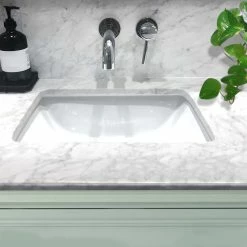 Outlet ⭐ Nantucket Sinks 16"x11" Undermount Ceramic Sink, White 😍 -Bathroom Sinks Shop 2f815e400dcc2e81 9545 w800 h800 b0 p0