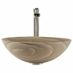 Coupon 🧨 MR Direct Sinks And Faucets 852 Wood Sandstone Vessel Sink 👏 -Bathroom Sinks Shop 3061c7550196413e 4758 w800 h800 b1 p0