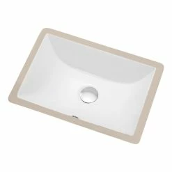 Best deal โจ Dawn Kitchen & Bath Products, Inc Dawn Under Counter Rectangle Ceramic Basin With Overflow ๐