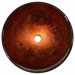 Discount ✨ Yescom Antique Round Tempered Glass Vessel Sink 😀 -Bathroom Sinks Shop 31916dcd0b3a4d47 6226 w800 h800 b1 p0