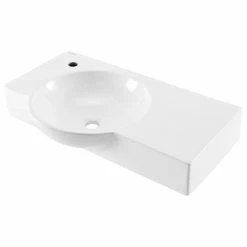 Buy 😀 Swiss Madison Chateau 30" Right Side Faucet Wall-Mount Bathroom Sink, Left-Side Faucet ❤️ -Bathroom Sinks Shop 31f1f91801797933 5134 w800 h800 b1 p0