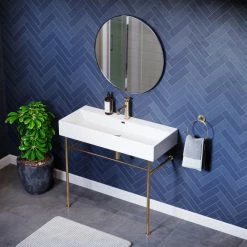 Best Sale ๐ Swiss Madison Claire 40" Ceramic Console Sink White Basin Gold Legs ๐ฅ 17 Best Sale ๐ Swiss Madison Claire 40" Ceramic Console Sink White Basin Gold Legs ๐ฅ -Bathroom Sinks Shop 35c1511a023b8218 8561 w800 h800 b0 p0