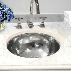 Top 10 ✨ Nantucket Sinks ROS-OF 13" Hand 🔨 Hammered Stainless Steel, Round, Under-Mount 💯 -Bathroom Sinks Shop 38215d1e0d701922 6876 w800 h800 b0 p0