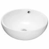New 🥰 Dawn Kitchen & Bath Products, Inc Dawn Vessel Above-Counter Round Ceramic Art Basin With Overflow 🛒 -Bathroom Sinks Shop 3931f15307be2ea4 9101 w800 h800 b1 p0
