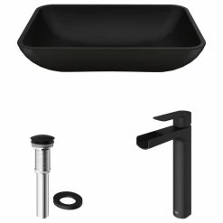 Best Pirce 🔔 VIGO Sink In MatteShell And Faucet In Matte Black 👍 -Bathroom Sinks Shop 3a1134c30f08bfb9 2910 w800 h800 b1 p0