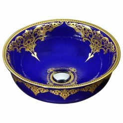 Flash Sale 🔥 ANZZI Scepter Series Vessel Sink In Royal Blue 🥰