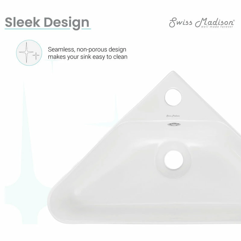 Deals ๐ Swiss Madison St Tropez Corner Wall Hung Sink ๐ฅ 11 Deals ๐ Swiss Madison St Tropez Corner Wall Hung Sink ๐ฅ - Image 9