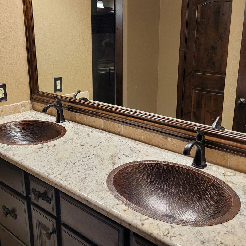 Coupon โ๏ธ Premier Copper Products Oval Under Counter ๐จ Hammered Copper Bathroom Sink, Oil Rubbed Bronze โ๏ธ 9 Coupon โ๏ธ Premier Copper Products Oval Under Counter ๐จ Hammered Copper Bathroom Sink, Oil Rubbed Bronze โ๏ธ - Image 7