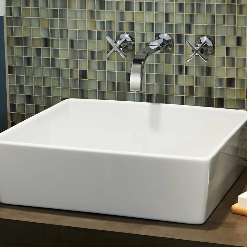 Wholesale ❤️ Unbranded 24" White Fireclay Farmhouse Apron Studio Bathroom Sink With Drain Kit ⌛ 6 Wholesale ❤️ Unbranded 24" White Fireclay Farmhouse Apron Studio Bathroom Sink With Drain Kit ⌛ - Image 4