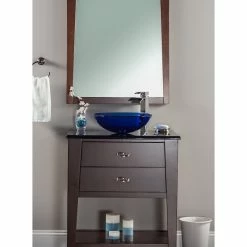 Promo 🎁 Novatto Blu Glass Vessel Sink 😀 -Bathroom Sinks Shop 3fc1a3cb0953bfbc 9061 w800 h800 b0 p0