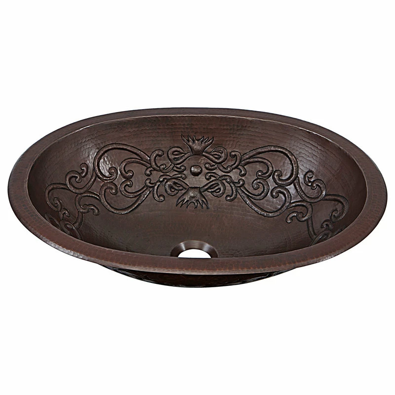 Top 10 ๐ SINKOLOGY Pauling 19" Dual Mount Copper Bath Sink With Scroll Design ๐ 3 Top 10 ๐ SINKOLOGY Pauling 19" Dual Mount Copper Bath Sink With Scroll Design ๐