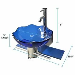 Best reviews of ๐ Renovators Supply Manufacturing Blue Glass Wall Mount Sink Lotus Design With Chrome Faucet, Drain And Towel Bar ๐งจ 11 Best reviews of ๐ Renovators Supply Manufacturing Blue Glass Wall Mount Sink Lotus Design With Chrome Faucet, Drain And Towel Bar ๐งจ -Bathroom Sinks Shop 417183f80b1acfaa 0297 w800 h800 b1 p0