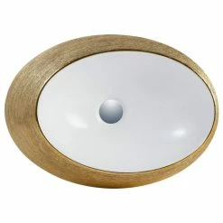 Best reviews of ⌛ Fine Fixtures Luxury Vessel, Oval 20"x15", Brushed Gold 😍 -Bathroom Sinks Shop 4231e5730e5eb2ca 4712 w800 h800 b1 p0