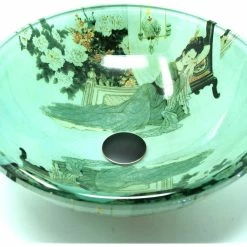 Best Sale ✨ Fontaine By Italia Geisha Glass Vessel Bathroom Sink 😉 -Bathroom Sinks Shop 42617da10bb3af39 2333 w800 h800 b0 p0
