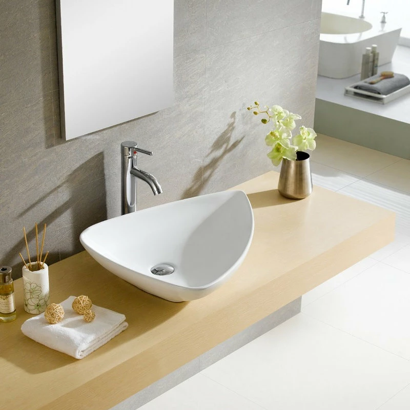 Discount ๐ Fine Fixtures White Vitreous China Triangular Vessel Sink โ๏ธ 6 Discount ๐ Fine Fixtures White Vitreous China Triangular Vessel Sink โ๏ธ - Image 4
