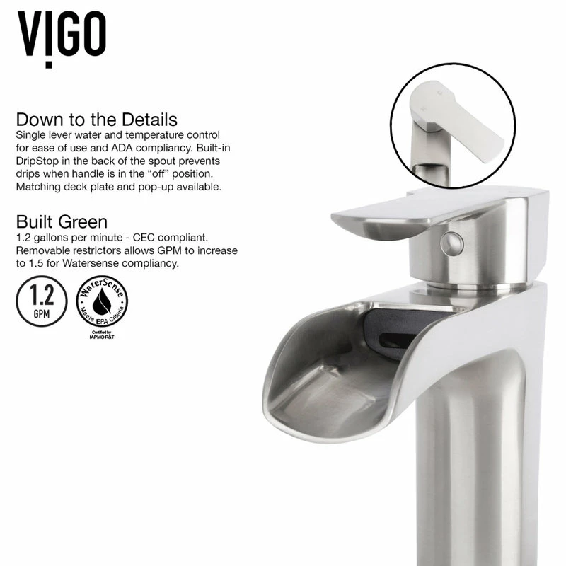 Top 10 🥰 VIGO Titanium Glass Vessel Bathroom Sink And Niko Faucet Set ❤️ 16 Top 10 🥰 VIGO Titanium Glass Vessel Bathroom Sink And Niko Faucet Set ❤️ - Image 14