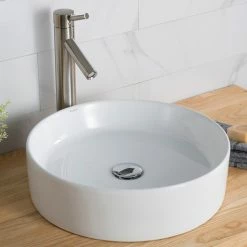 Deals ๐ Kraus USA, Inc. Elavo Ceramic Round Vessel White Sink โ 13 Deals ๐ Kraus USA, Inc. Elavo Ceramic Round Vessel White Sink โ -Bathroom Sinks Shop 55212b290254a799 6268 w800 h800 b0 p0