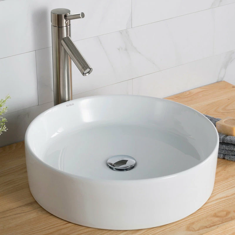 Deals ๐ Kraus USA, Inc. Elavo Ceramic Round Vessel White Sink โ 5 Deals ๐ Kraus USA, Inc. Elavo Ceramic Round Vessel White Sink โ - Image 3