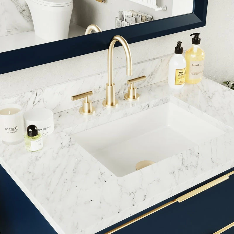 Outlet ๐ Icera USA Karo Medium Undermount Lavatory, White ๐ 4 Outlet ๐ Icera USA Karo Medium Undermount Lavatory, White ๐ - Image 2