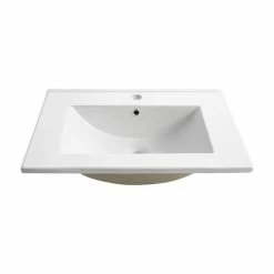 Cheap 🎁 Fresca Torino 24" White Integrated Sink With Countertop 🌟